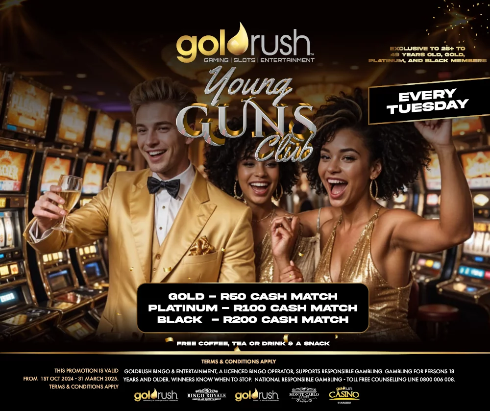 Young Guns Promotion, Exclusive Rewards at Goldrush San Ride